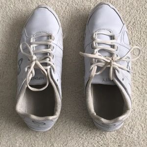 White cheer shoes